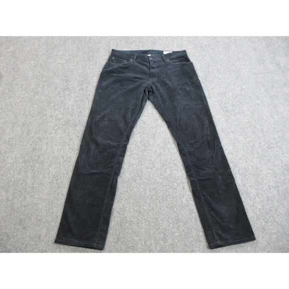 Todd Snyder Pants Mens 32x32 Navy Blue Stretch Corduroy‎ Italian Fabric Casual